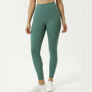Leggings de yoga taille haute élastiques pour femmes, effet push-up, pour entraînement, sport et fitness, OEM - Product Image 3