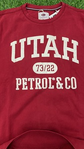 เสื้อสเวตเตอร์ผ้าคอตตอนโพลีเอสเตอร์ใช้ได้ทั้งชายและหญิงเสื้อสเวตเชิ้ตมีฮู้ดขนาดใหญ่พิเศษพิมพ์ลายพัฟ3D แบบปรับแต่งได้ - Product Image 4