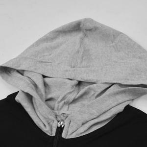 เสื้อฮู้ดผู้ชายแบบเรียบมีกระเป๋าสำหรับฤดูใบไม้ร่วง - Product Image 5