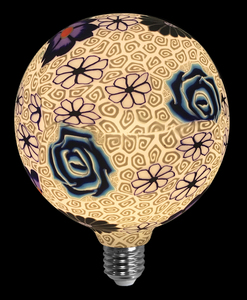 Lámpara de silicona azul con forma de flor 4W G125 (F-Bright 2601294) - Product Image 1