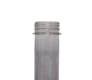 Preforma de PET Reciclable de Alta Calidad Gr.23 Hexalite Azul Claro, Tamaño de Cuello de 21.74 mm, Plástico para Botellas de Agua Puccetti - Product Image 2