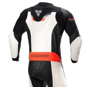 ชุดมอเตอร์ไซค์หนังแท้สั่งทำพิเศษสำหรับผู้ชายไซส์ใหญ่ กันน้ำ กันลม คุณภาพสูง มาตรฐาน CE ระดับ 1 - Product Image 4