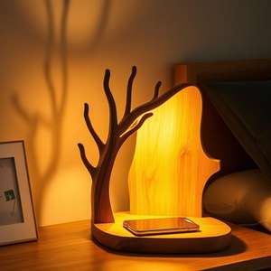 <b>Wooden</b> <b>Crafts</b> table lamp Boxes Wall Signs for Decoration Purpose - Product Image 3