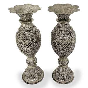 Jarrones de aluminio de calidad garantizada que combinan perfectamente con flores secas y ramas decorativas para arreglos duraderos - Product Image 6