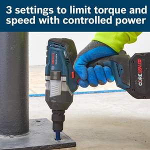 Kit de Llave Inalámbrica de 18V, Conexión Lista para Usar, 3/4 Pulgadas Llave de Impacto de Alto Torque con Anillo de Fricción y Baterías de 8 Ah Incluidas - Product Image 4