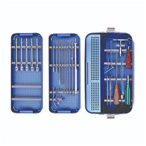 Instruments chirurgicaux orthopédiques en acier inoxydable, ensemble d'instruments de plaque de verrouillage pour grands fragments pour la chirurgie des fractures par SurgiRight - Product Image 2