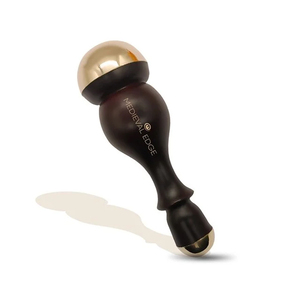 Bâton de massage Kansa indien original de luxe Medieval Edge, grand design ovale, réduction manuelle des rides, amélioration de la circulation sanguine - Product Image 3