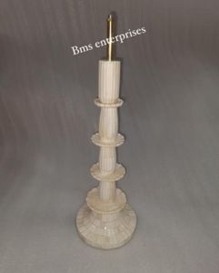 Lampe à incrustation d'os moderne vintage faite à la main pour la décoration de table aux prix les plus bas du fabricant indien - Product Image 3