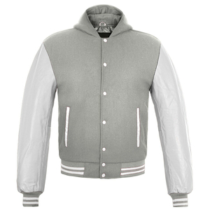 High Quality Wholesale Plus Size <b>Men's</b> Letterman <b>Jacket</b> Custom University Winter <b>Jacket</b> Stand Collar <b>Pullover</b> Outdoor Use - Product Image 1