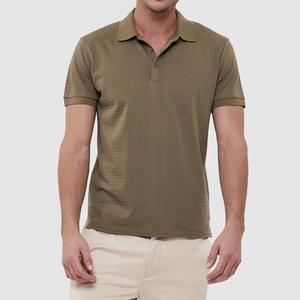 Polo de punto de alta calidad para hombre, camisa con cuello, diseño personalizado, cómodo, 100% de algodón, de BD - Product Image 1