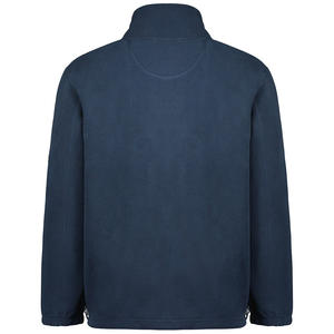 Veste polaire hybride de haute qualité à col montant et fermeture éclair pour hommes, veste d'extérieur chaude et respirante avec logo personnalisé - Product Image 2