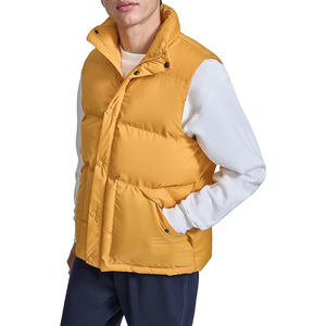 Chaleco Acolchado de Lana, Ecológico, Impermeable, Cortavientos, Lavado con Técnica de Tejido Sólido, Transpirable, Estilo Vintage - Product Image 3