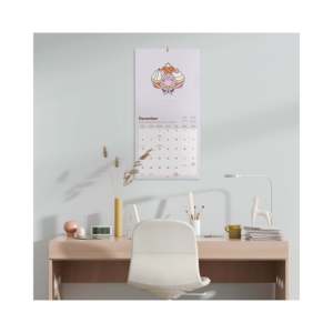 Pusheen 2027 Calendar Table and Clock Use Paper Printing Calendar for Promotion and Photo <b>Frame</b> Decoration - Product Image 4