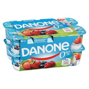 Compra yogur sin grasa cremoso Dannon de calidad, fresa 4oz al por mayor - Product Image 1