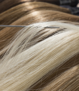 Greathairgroup Extensions de cheveux de qualité salon <span class=keywords><strong>Nouvelle</strong></span> conception Remy Cuticule alignée Européenne pour cheveux teints Technologie verte - Product Image 2