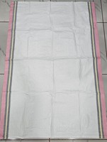 Sacs tissés en PP OBERON POLYPACK de bonne qualité et durables 110*140 CM 60 GSM, nouveau design avec poignée à patch pour blé, maïs et riz