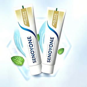 SENOYONE Pasta Dental Blanqueadora Herbal para Dientes Sensibles de 100 ml, Antibacteriana, Alivio de la Sensibilidad, Protección para Uso Diario en el Hogar - Product Image 2