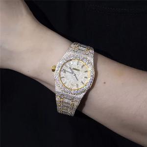 Reloj de Lujo para Hombre con Certificación EGL, Estilo Hip Hop, Corte Baguette, Moissanita VVS, Totalmente Adornado, Movimiento Mecánico, Resistente al Agua 10m - Product Image 2