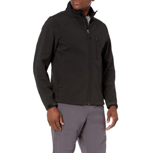 Chaqueta Softshell de Invierno Personalizable con Cuello Alto, Tejido de Poliéster con Estilo Bomber Impermeable y Elástico, Logotipo Frontal de Algodón - Product Image 5