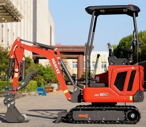Best Quality HUAYEES Mini Excavator HY16C Kubota Engine pilot controls - Product Image 4