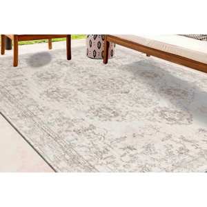 Tapis imprimé : Tapis chenille turc Oushak antique à motif médaillon pour salle de bain, idéal pour l'inauguration de maison - Product Image 2