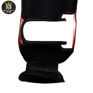 Cómodo paño elástico espinillera empeine acolchado guardias Karate MMA Kick Boxing Muay Thai equipo de entrenamiento protector espinilleras - Product Image 6