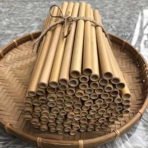 หลอดไม้ไผ่แบบกำหนดเองที่เป็นมิตรกับสิ่งแวดล้อมของเวียดนาม ฟาร์มบลูโลตัส - Product Image 5