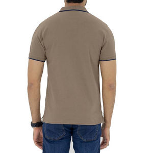 Haute Qualité Personnalisé Brodé Hommes pour Polo T-Shirts Solide Motif Imprimé Logo Toile Professionnel OEM Usine En Gros - Product Image 3