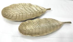 Bol irrégulier en métal écologique en gros, vaisselle de haute qualité pour les fêtes, plateau à huîtres, service de fruits de mer - Product Image 6