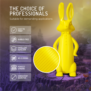 Filament d'imprimante 3D WINKLE PETG 1,75 mm 1 kg FDM Haute résistance aux chocs Impression facile Fabriqué en Europe Tolérance de 0,05 mm 220-240 - Product Image 4