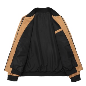 New Style Unisex Golf <b>Jackets</b> Winter Windproof Canvas Zipper <b>Mandarin</b> <b>Collar</b> Casual Streetwear Coats - Product Image 2