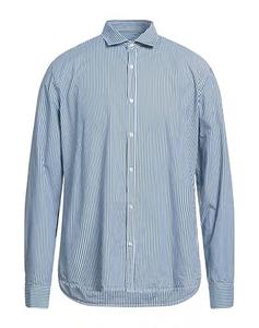 Chemise à manches longues rayée en coton et polyester pour homme, tendance, motif formel, tissée, disponible en toutes tailles pour les bureaux - Product Image 3