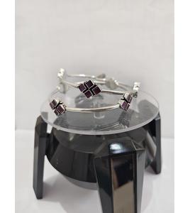 Pulseras de Plata Radiante con Detalles de Piedras Brillantes para Mujer, Diseño Moderno, Artesanía India SUMAN SILVER - Product Image 3