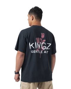 Camiseta de cuello redondo de algodón 100% hecha en Pakistán para hombre, opción de serigrafía personalizada con etiqueta privada, ecológica - Product Image 2