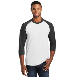 T-shirt unisexe à manches 3/4 raglan coupe ample de qualité supérieure Next Level - Product Image 1