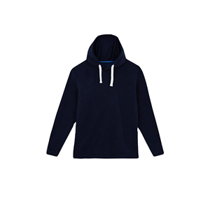 Pull à capuche thermique d'hiver décontracté pour hommes 100% coton Design de logo personnalisé Impression en soie solide et écologique 350g - Product Image 4