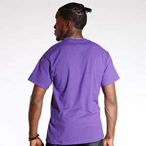 Top qualité hommes 100% coton T-Shirt O cou à manches courtes grande taille couleur différente T-Shirt pour hommes - Product Image 5
