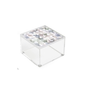 Caja de dulces acrílica de último diseño, caja de dulces de chocolates de tamaño personalizado con forma cuadrada del fabricante en India - Product Image 5