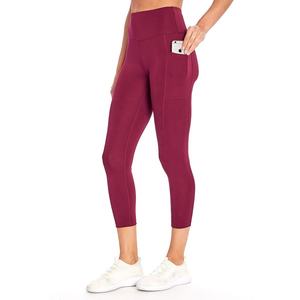 Mallas Capri ajustadas para gimnasio y fitness, leggins Capri ajustados con sensación desnuda a bajo precio, ropa de tirantes personalizables, último diseño para chicas - Product Image 4