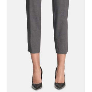 Pantaloni Skinny Calvin Klein da Donna Highline Viola Taglia 10 Antirughe Traspiranti a Vita Media Stile Formale - Product Image 3