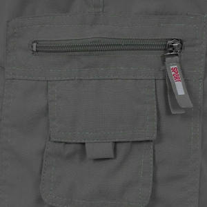 Short taille moyenne respirant en tissu de coton pour hommes Heavy Duty New Cargo Pocket Design Streetwear Hip Hop Style Solid Summer - Product Image 4