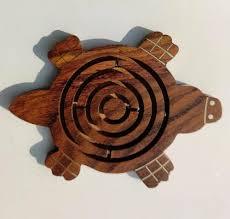 Jeu de labyrinthe en bois fait à la main de conception unique de vente chaude pour toutes les saisons-pour le jeu des enfants Été Printemps-Sports promotionnels - Product Image 4