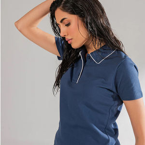 Jersey Sólido Resistente para Mujer, Diseño Personalizado Impreso, Manga Larga, 100% Poliéster, Corte Elegante para Uniformes y Uso Diario - Product Image 4