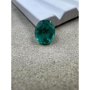 แหวนมรกตมรกตมรกตธรรมชาติใสมีคุณภาพสูงได้รับการรับรอง - Product Image 6