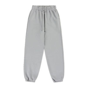 Venta al por mayor en blanco de alta calidad Gym Street Fleece pantalones de chándal apilados personalizados pantalones de algodón pantalones de chándal acampanados - Product Image 1