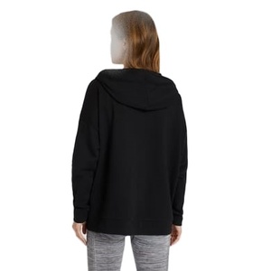 Sweat à capuche noir 100 coton, crop top, vêtements à manches longues pour femmes, pull d'hiver brodé sur mesure, OEM français XXXL, nouvel arrivage - Product Image 5