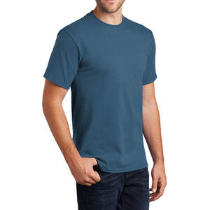 T-shirt 100% coton pour hommes OEM ODM T-shirt personnalisé T-shirt ras du cou à la mode imprimé sur toute la surface fabriqué en usine T-shirt lourd 100% coton personnalisé - Product Image 3
