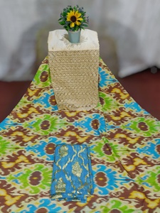 Tissu voile de qualité supérieure, tendance, traditionnel somalien pour Dirac, jacquard uni, imprimé numérique 3D, écologique, pour vêtements décontractés - Product Image 6