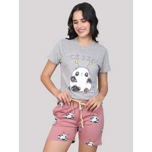 Conjunto de Pantalones Cortos Casuales 100% Algodón, Tejido de Punto Súper Suave con Bolsillos, Cómodo de Usar - Product Image 3