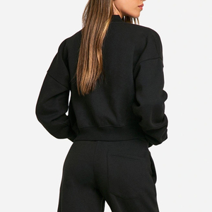 Chándal para Mujer con Precio Económico, Diseño con Cierre de Cremallera, Color Sólido, Diseño de Mangas Completas, Servicio OEM, Transpirable 2026 - Product Image 5
